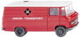 Wiking 0270 03 H0 Tehergépjármű modell Mercedes Benz Furgon L 406 Union Transport bélyegkép