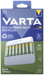 Varta Eco Charger Multi Hengeres akku töltő NiMH Mikro (AAA), Ceruza (AA) 2. bélyegkép