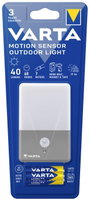 Varta 16634101421 Motion Sensor Outdoor Light LED Kemping lámpa 40 lm Elemekről üzemeltetett 60 g Sz 4. bélyegkép
