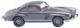Wiking 0230 02 H0 Személygépkocsi modell Mercedes Benz 300 SL Coupé, vasszürke bélyegkép