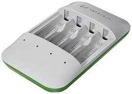 Varta Eco Charger Pro Hengeres akku töltő NiMH Mikro (AAA), Ceruza (AA)