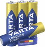 Varta Mikroelem Longlife LR03 Alkáli mangán 1200 mAh 1.5 V 4 db bélyegkép