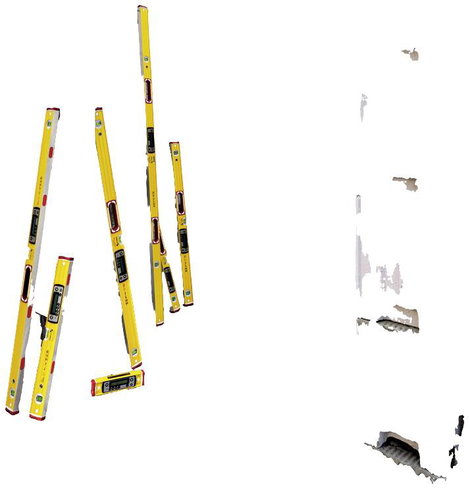 Stabila TECH 196 DL 19829 Digitális vízmérték csúszásgátlóval, táskával 61 cm 0.5 mm/m 5. kép