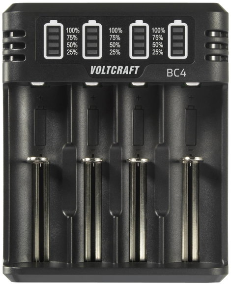 Hengeres akkutöltő Li-Ion, NiMH, VOLTCRAFT BC4 6. kép