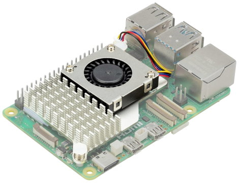 Raspberry Pi® Aktív ventilátor Alkalmas: Raspberry Pi