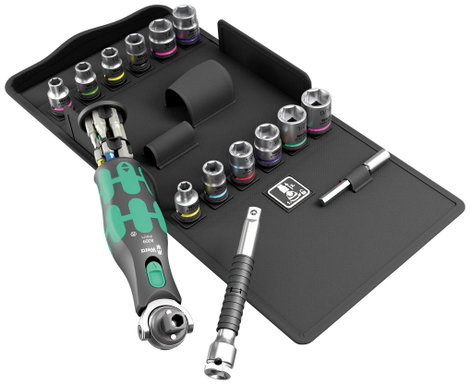 Wera 8009 Dugókulcs készlet 1/4 (6,3 mm) 27 részes 05004285001