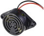 TRU COMPONENTS TC-10475820 Piezo jeladó Zajkibocsátás: 95 dB Feszültség: 12 V Tartós hangjel 1 db 2. bélyegkép