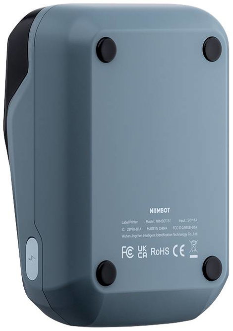 NIIMBOT B1 Címkenyomtató Hőátvitel 203 x 203 dpi Etikett szélesség (max.): 48 mm Akkus üzemmód, Blue 4. kép