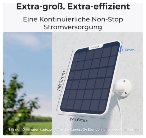 Reolink Solar Panel 2-W SR3 Szolár panel 3. kép