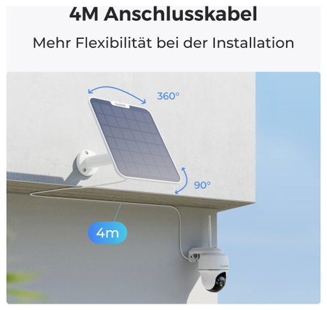 Reolink Solar Panel 2-W SR3 Szolár panel 4. kép