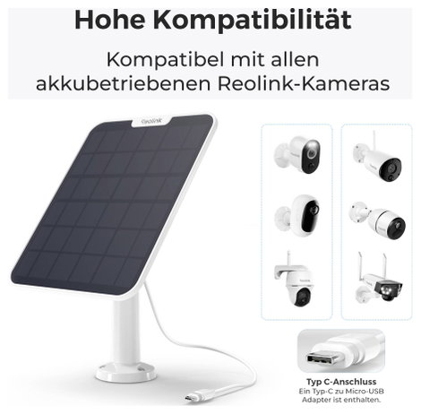 Reolink Solar Panel 2-W SR3 Szolár panel 7. kép