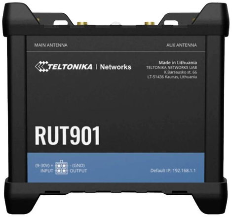 Teltonika RUT901 WLAN router Beépített modem: LTE 2.4 GHz