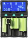 Hengeres akkutöltő és tesztelő Li-Ion, NiCd, NiMH, LiFePO4, VOLTCRAFT IPC-4 5. bélyegkép