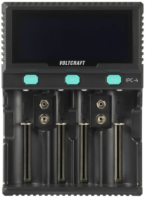 Hengeres akkutöltő és tesztelő Li-Ion, NiCd, NiMH, LiFePO4, VOLTCRAFT IPC-4 6. kép