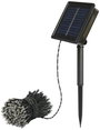 Sygonix Napelemes fényfüzér SY-5596928 LED Melegfehér, Hidegfehér Fekete, Normál zöld (selyemmatt) bélyegkép