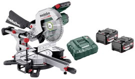 Metabo 614254920 Akkus fűrész akkuval, Töltővel 254 mm 30 mm