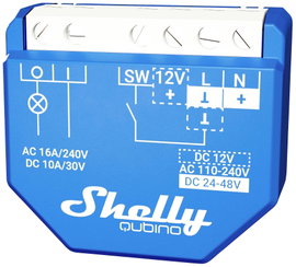 Shelly Wave 1 Kapcsoló működtető Z-Wave, Z-Wave+