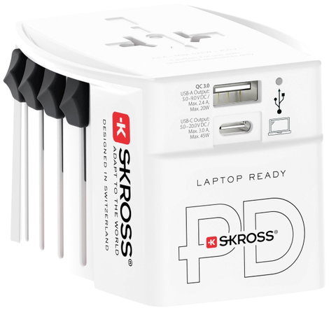 Skross 1302975 Úti adapter MUV AC45PD