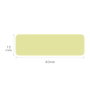 NIIMBOT Etikettek (tekercs) 40 x 12 mm Sárga 160 db A2A68301301 Univerzális etikett 2. bélyegkép