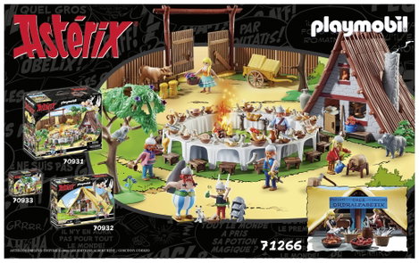 Playmobil® Asterix A Hire-Nix kabinja 71266 4. kép