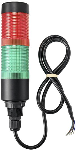 TRU COMPONENTS Jelző oszlop TC-11469360 LED Piros, Zöld 1 db