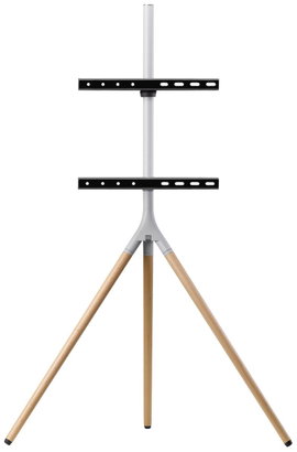 One For All 65 TV Stand Tripod Oak & Silver grey TV talp 81,3 cm (32) - 165,1 cm (65) Csuklóval mozg