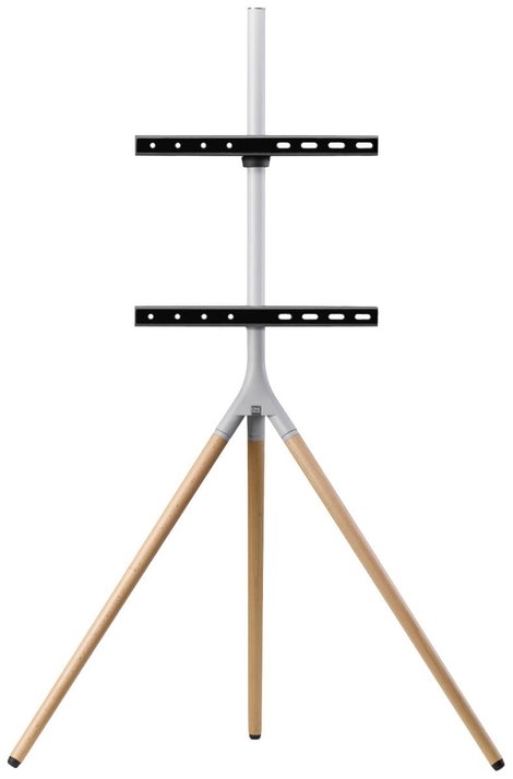 One For All 65 TV Stand Tripod Oak & Silver grey TV talp 81,3 cm (32) - 165,1 cm (65) Csuklóval mozg