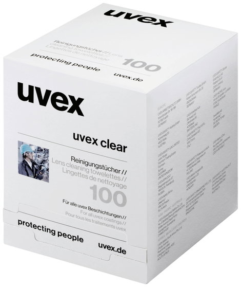 uvex 9963005 Szemüvegtisztító kendők 100 db