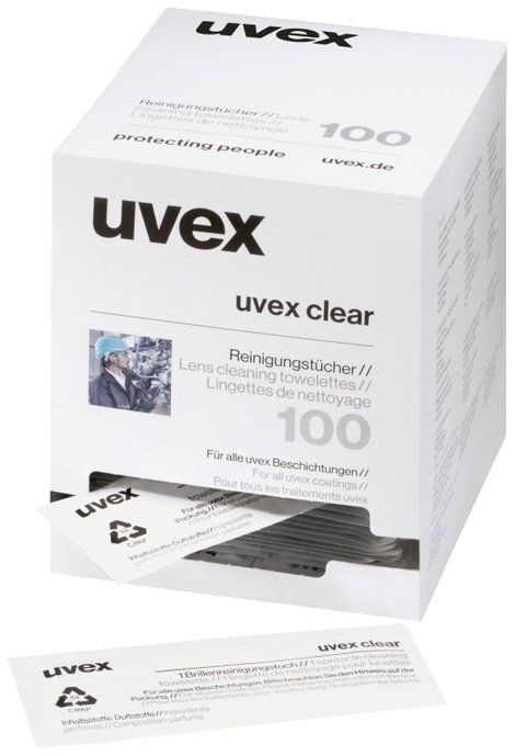 uvex 9963005 Szemüvegtisztító kendők 100 db 2. kép