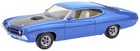 Revell 14534 1970 Ford Torino Cobra Autómodell építőkészlet 1:25