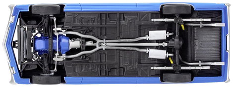 Revell 14534 1970 Ford Torino Cobra Autómodell építőkészlet 1:25 8. kép