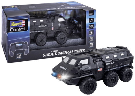 Revell Control 24437 1:16 RC kezdő modellautó Elektro Bevetési jármű 6 WD Fényeffekttel 4. kép
