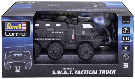 Revell Control 24437 1:16 RC kezdő modellautó Elektro Bevetési jármű 6 WD Fényeffekttel 8. kép