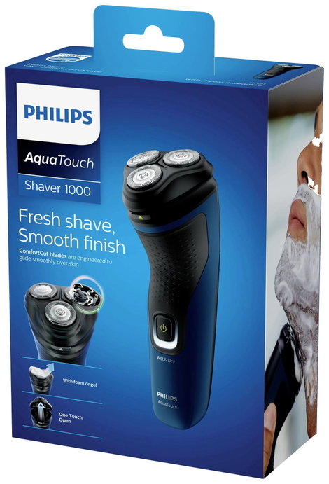 Philips Rotációs borotva Fekete 2. kép