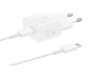 Samsung EP-T2510X Mobiltelefon töltőkészülék Gyorstöltő funkcióval USB-C® Fehér bélyegkép