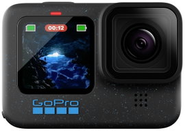 GoPro HERO12 Black Akciókamera 5.3K, 4K, 2.7K, Full HD, Bluetooth, Kettős kijelző, Timelapse/lassíto