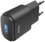 Hama USB-s töltőkészülék 6 W Beltér, Aljzat dugó Kimeneti áram (max.) 1200 mA Kimenetek száma: 1 x U bélyegkép