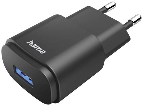 Hama USB-s töltőkészülék 6 W Beltér, Aljzat dugó Kimeneti áram (max.) 1200 mA Kimenetek száma: 1 x U 2. kép