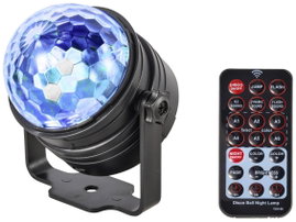 SMD LED Parti fényeffekt 3 W RGB Fényforrások száma: 6