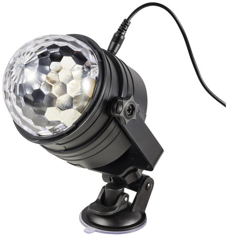 SMD LED Parti fényeffekt 3 W RGB Fényforrások száma: 6 2. kép