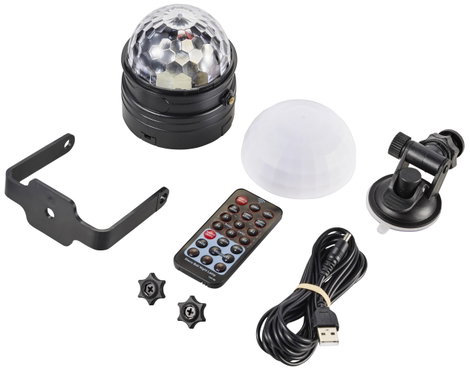 SMD LED Parti fényeffekt 3 W RGB Fényforrások száma: 6 6. kép