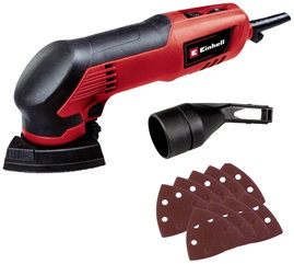 Einhell TC-DS 20 E 4464255 Delta csiszoló Tartozékokkal 200 W 90 x 90 x 90 mm