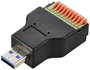TRU COMPONENTS TC-11503216 TC-USB3.0-STB Összekötő USB 1 db bélyegkép