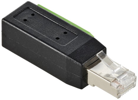 TRU COMPONENTS TC-11503196 TC-RJ45-TB Összekötő RJ-45 1 db 2. kép