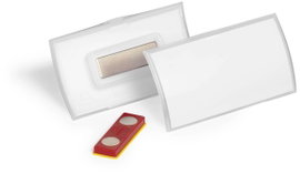 Durable 825919 Névtábla CLICK FOLD (Sz x Ma) 75 mm x 40 mm Mágnes 10 db