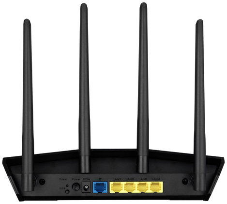 Asus RT-AX57 WiFi 6 AiMesh AX3000 WLAN router 2.4 GHz, 5 GHz 2402 MB/s 4. kép