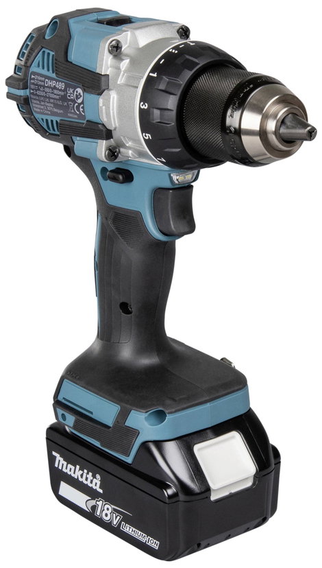 Makita DHP489RTJ 2 sebességfokozat-Akkus ütvefúró-csavarozó 620 W kefe nélkül, 2. akkuval, Töltővel 7. kép