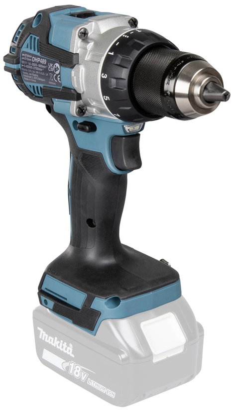 Makita DHP489Z 2 sebességfokozat-Akkus ütvefúró-csavarozó 620 W kefe nélkül, akku nélkül, töltő nélk 7. kép
