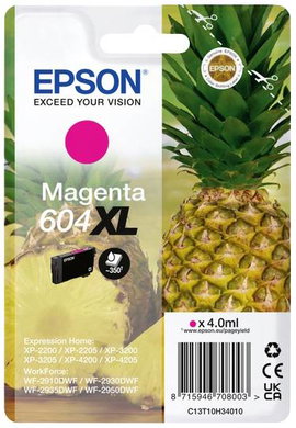Epson Tinta T10H3, 604XL Eredeti Bíbor C13T10H34010