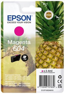 Epson Tinta T10G3, 604 Eredeti Bíbor C13T10G34010